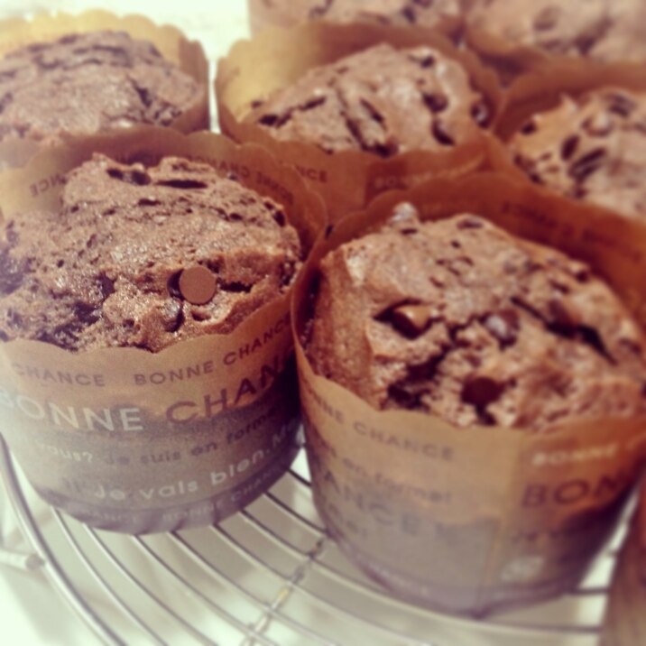 チョコマフィン レシピ 作り方 By miyuki 楽天レシピ チョコマフィン レシピ 作り方 By miyuki 楽天レシピ